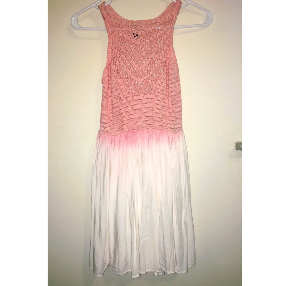 Ombré Pink & White Dress